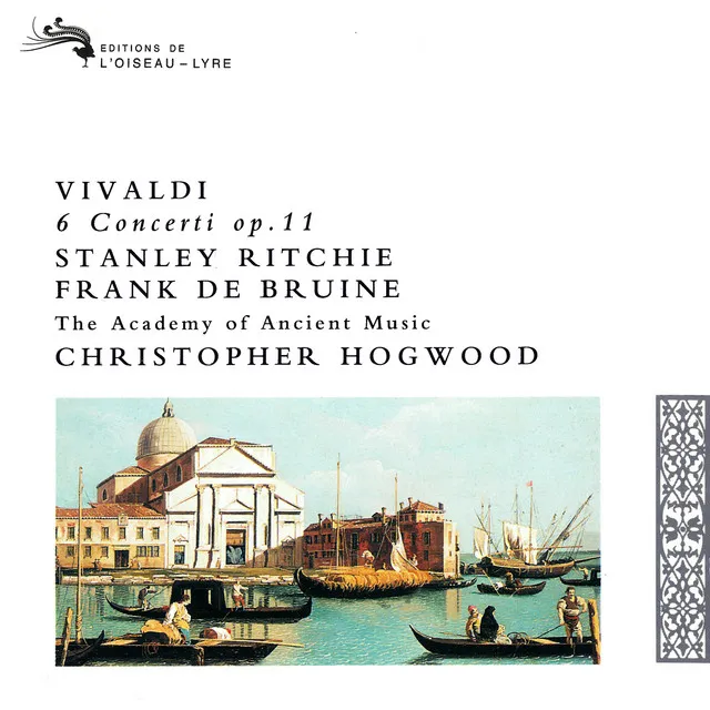 Concerto for Violin and Strings in D , Op. 11/1 , RV 207: 2. Largo