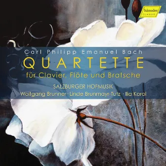 C.P.E. Bach: Quartettes for Keyboard, Flute & Viola by Linde Brunmayr-Tutz