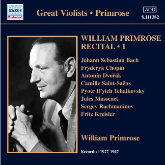 Primrose: Recital, Vol. 1 by Charles O'Connell