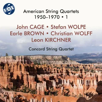 American String Quartets 1950-1970, Vol. 1 by Concord String Quartet