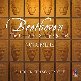 Beethoven: The Complete String Quartets, Vol. 2 by Goldner String Quartet