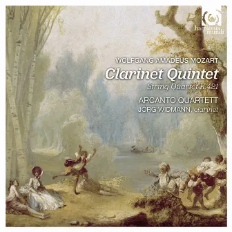 Mozart: Clarinet Quintet; String Quartet No. 15 by Arcanto Quartett