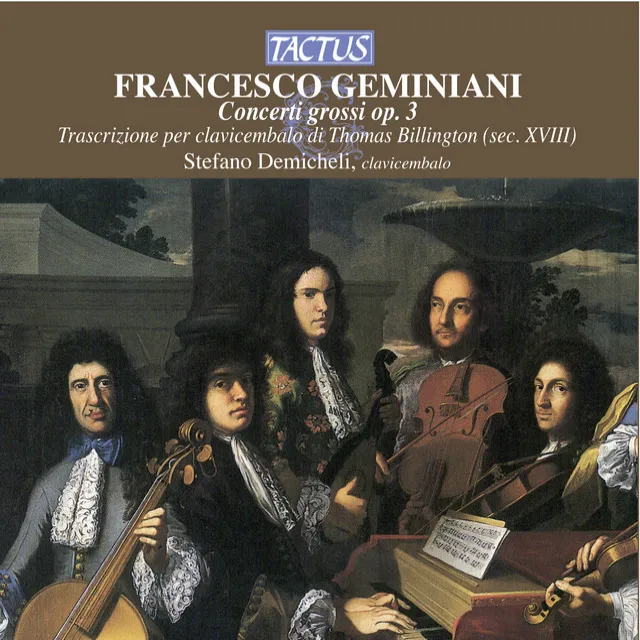 Concerto Grosso in D Major, Op. 3, No. 1: I. Adagio