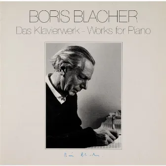 Blacher: Das Klavierwerk by Horst Gobel