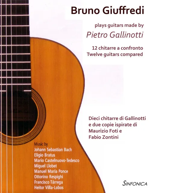 Bruno Giuffredi Plays Guitars Made by Pietro Gallinotti