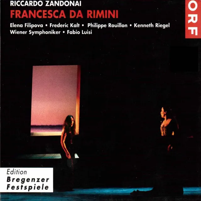 Francesca da Rimini, Op. 4, Act I, Scene 2: Meravigliosamente un amor mi distringe (Il Giullare, Garsenda, Biancofiore, Adonella, Altichiara)