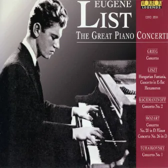 The Great Piano Concerti by Eugene List