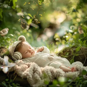 Binaural Birds Lullaby: Baby Sleep Melodies - 78 72 Hz by 