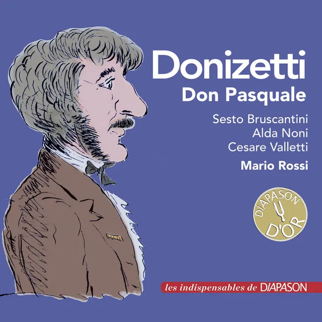 Don Pasquale, Act I Scene 3: No. 2, Recitativo e Duetto, "Son rinato ... Prender moglie?" (Don Pasquale, Ernesto) - 1952 Recording