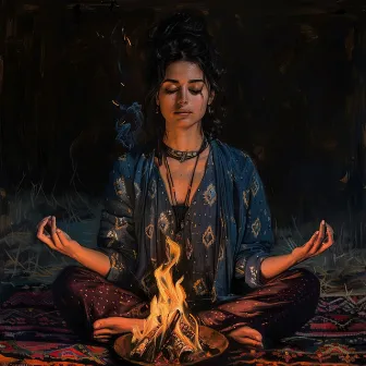 Fuego Zen: Ondas De Calor Para Meditación by Santuario de Zamá