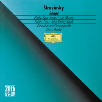 Stravinsky: Songs by Ensemble Intercontemporain