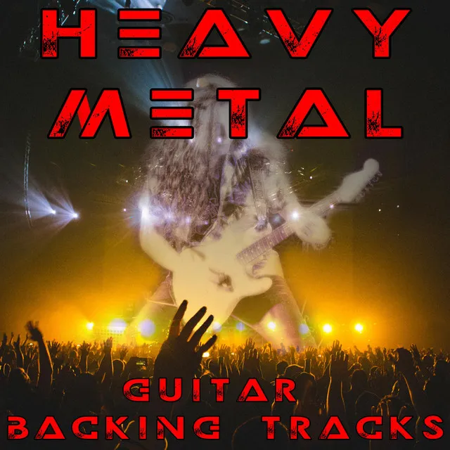 80's Metal Hard Rock Backing Track - Em - Slow 85bpm