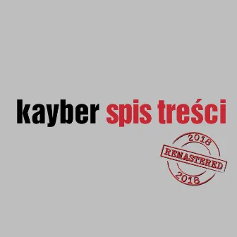 Spis treści by Kayber