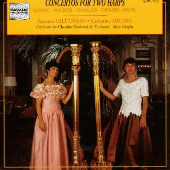 Concertos for Two Harps by Alain Moglia