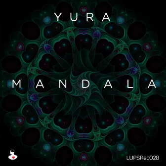 Mandala Neon City by Yura