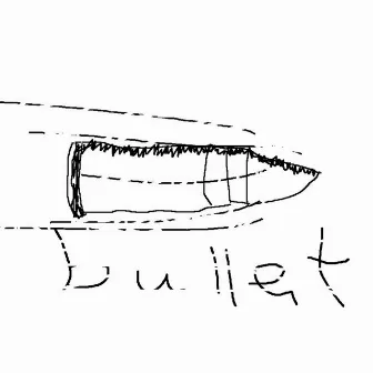 bullet by Unknown Artist