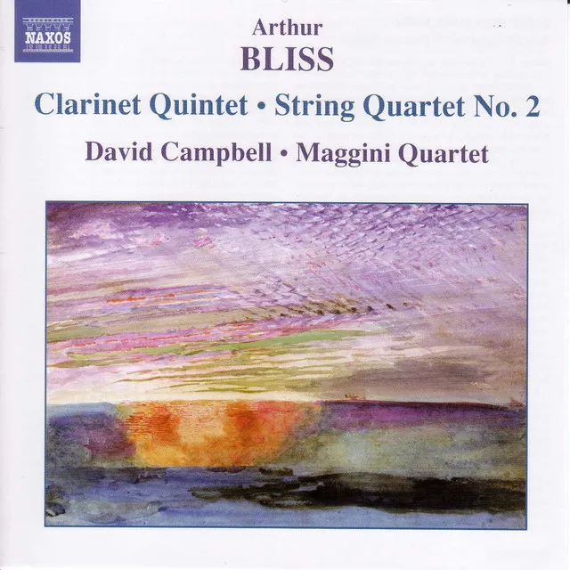 Bliss: Clarinet Quintet - String Quartet No. 2