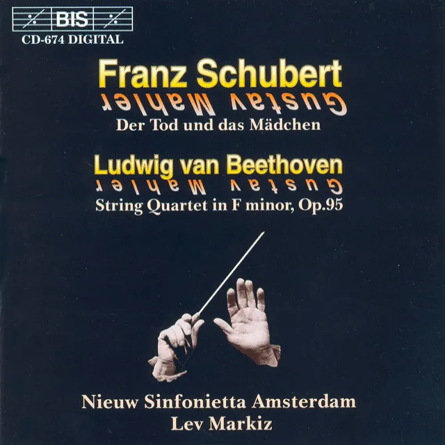 Schubert: String Quartet in D Minor / Beethoven: String Quartet in F Minor