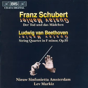 Schubert: String Quartet in D Minor / Beethoven: String Quartet in F Minor by Amsterdam Sinfonietta