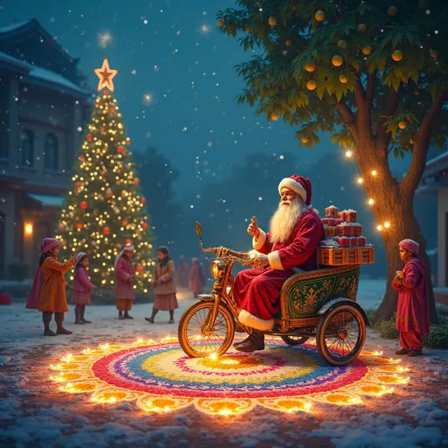 Santa's Rickshaw Ride Music