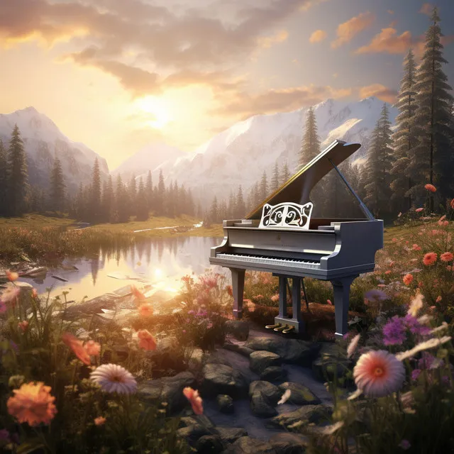 Requiem of Piano Sunset