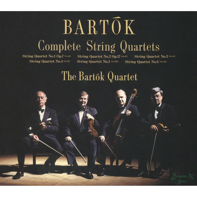 Bartok : String Quartet No.4, Sz.91 ; 2. Prestissimo