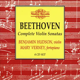 Beethoven: Complete Violin Sonatas by Benjamin Hudson