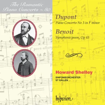 Dupont & Benoit: Piano Concertos (Hyperion Romantic Piano Concerto 80) by Peter Benoit