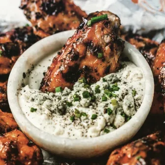 Wings and Blue Cheese by Davis Chris