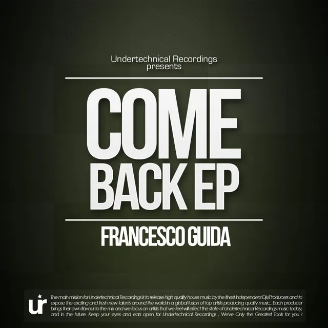 Come Back - Original Mix