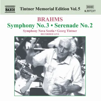 Tintner Memorial Edition, Vol. 5: Brahms by Symphony Nova Scotia