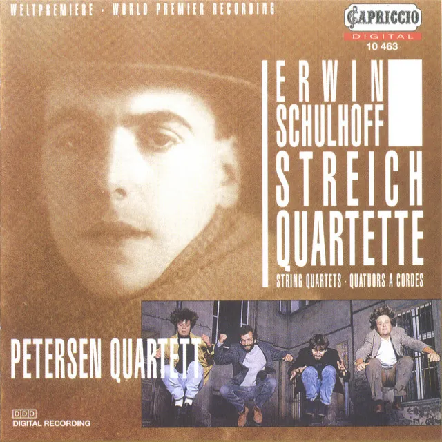 Schulhoff, E.: String Quartets Nos. 1 and 2 / 5 Pieces