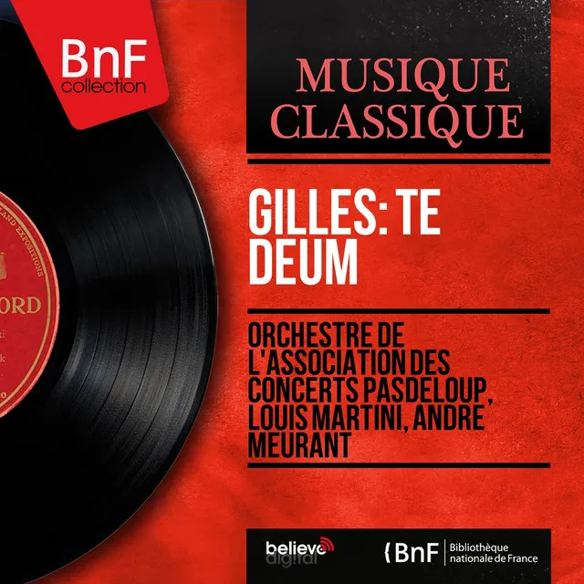 Gilles: Te Deum (Stereo Version)