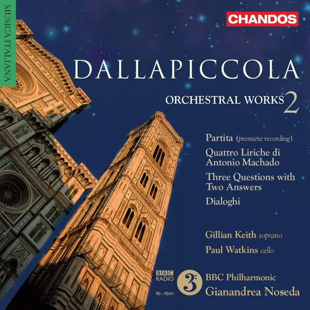 Dallapiccola: Orchestral Works, Vol. 2