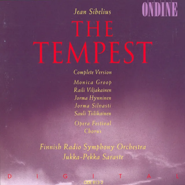 The Tempest, Op. 109: Act III Scene 4: Interlude: Allegretto