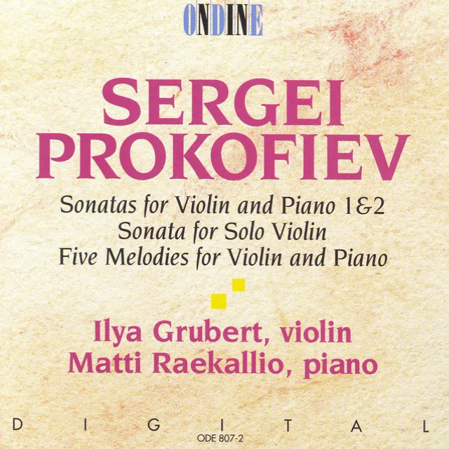 Violin Sonata No. 1 in F Minor, Op. 80: III. Andante