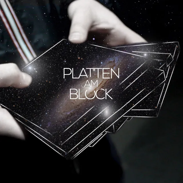 Platten am Block