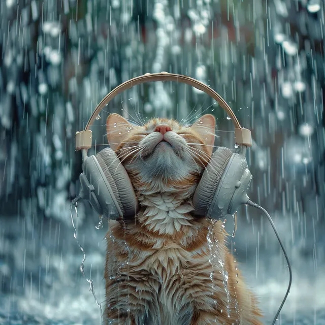 Purr Rain: Cats’ Soothing Tunes