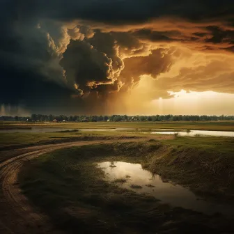 Noche De Truenos Tranquilizadores: Sinfonía Pacífica De La Naturaleza by Clima salvaje