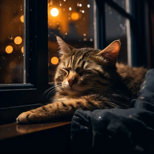 Zen Lluvioso Para Gatos: Lluvia Binaural Para La Felicidad