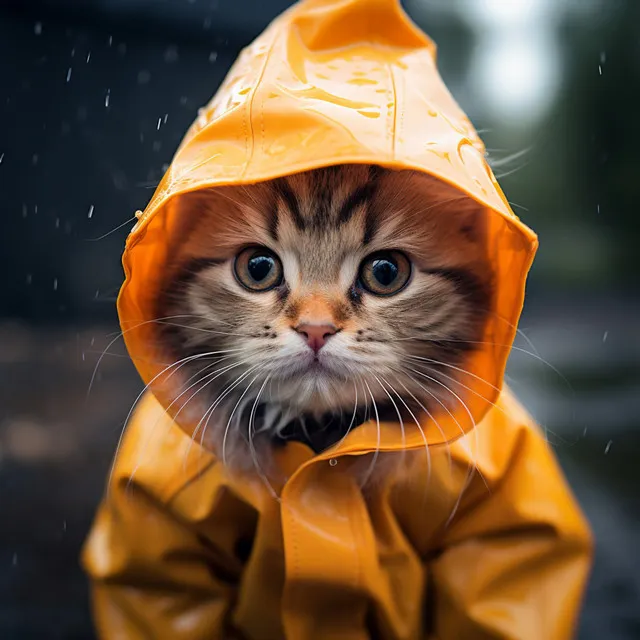 Día Lluvioso De Gatos: Sonidos Ambientales Relajantes