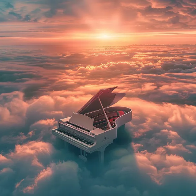 Melodía Del Amanecer Que Da La Bienvenida En El Piano