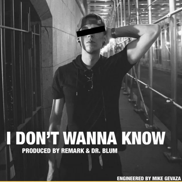 I Don't Wanna Know - Radio Edit