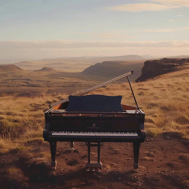 Dunas Al Anochecer En El Piano