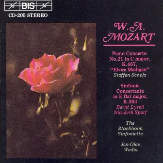 Mozart: Piano Concerto No. 21 - Sinfonia Concertante by Stockholm Sinfonietta