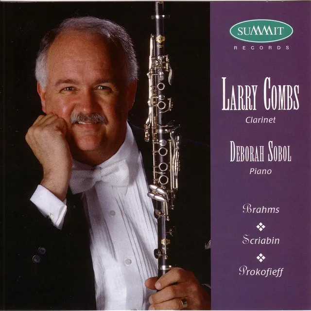 Brahms, Scriabin, Prokofieff for Clarinet