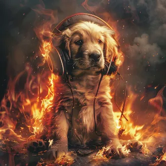 Fire Walks: Dogs Energetic Music by Fireplace FX Studio