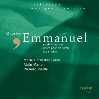 Emmanuel: Sonatines et trio by Alain Marion