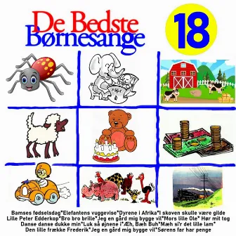 De Bedste Børnesange Vol. 18 by Inge Aasted og børn