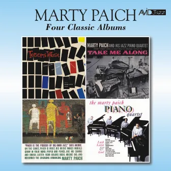 Four Classic Albums (Tenors West / Take Me Along / The Picasso of Big Band Jazz / Lush, Latin and Cool) [Remastered] by Marty Paich